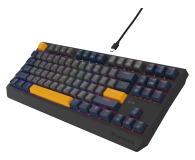 Genesis THOR 230 TKL NAVAL BLUE NEGATIVE US RGB MECHANICZNA OUTEMU NKG-2164 - 1351040 - zdjęcie 4